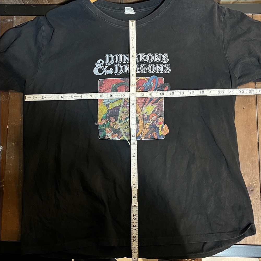 Black Dungeons & Dragons Graphic T-Shirt - Picture 5 of 5